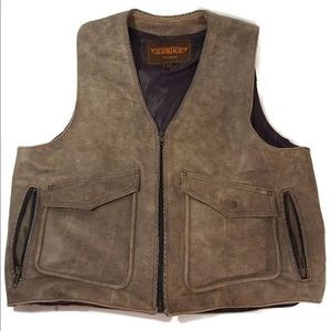 Leather vest